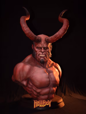 Busto Hellboy – Anung Un Rama
