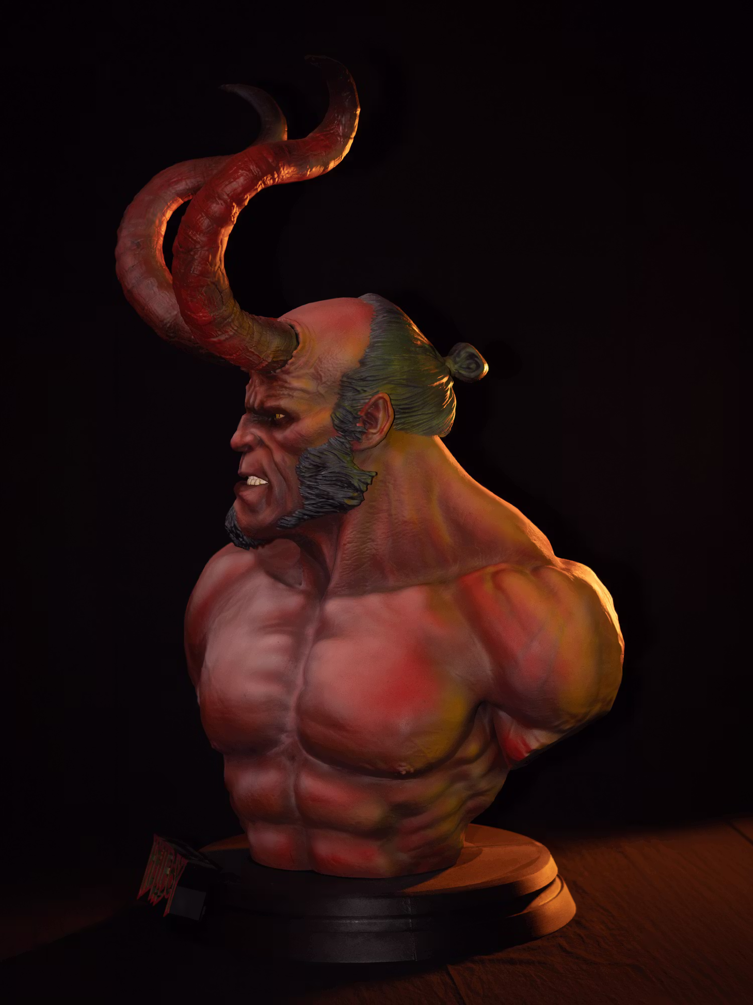 Busto Hellboy – Anung Un Rama - Imagen 5