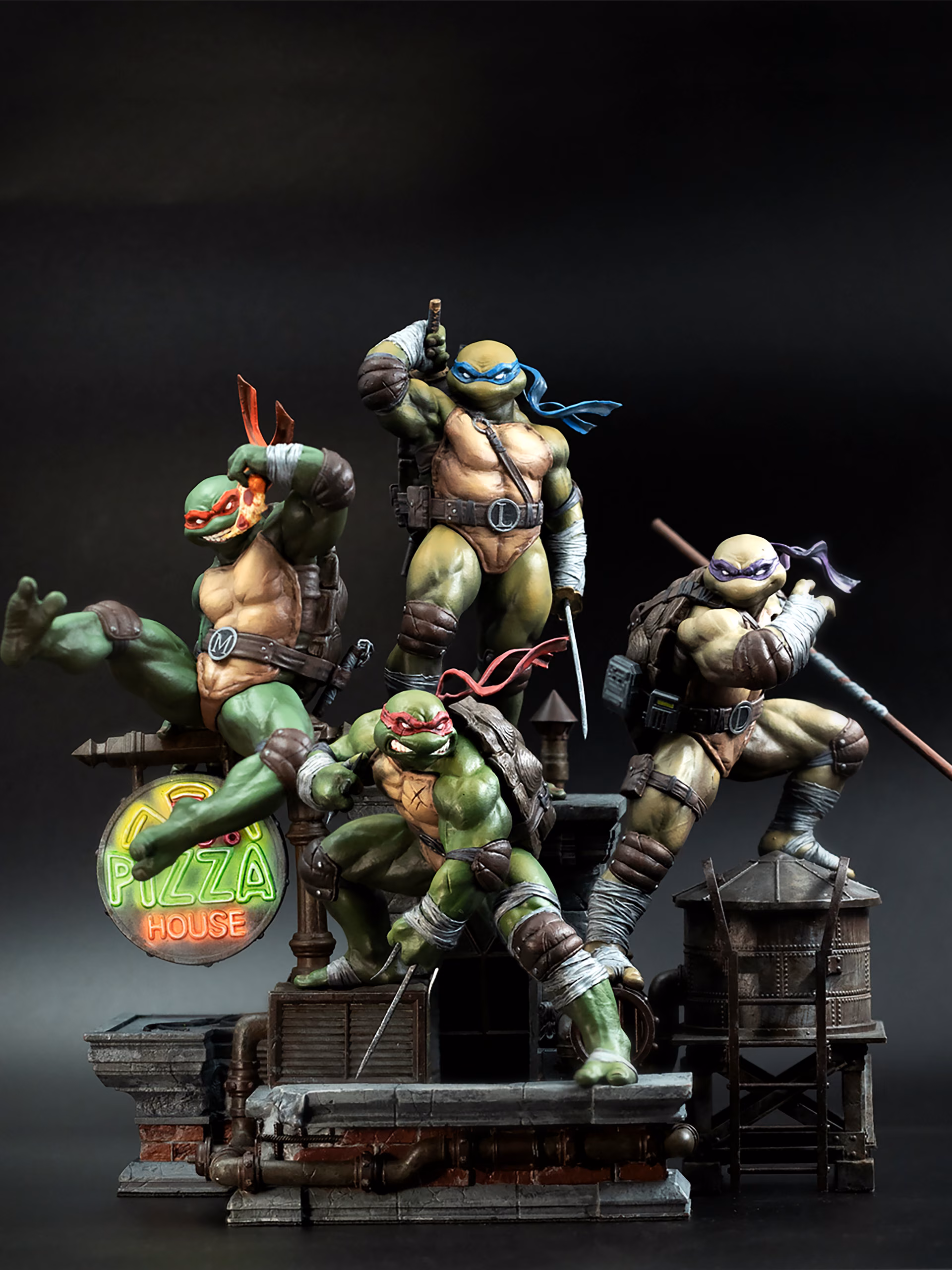 Diorama Coleccionable Tortugas Ninja (TMNT)